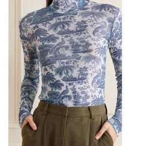 STAUD mesh turtleneck - size Large